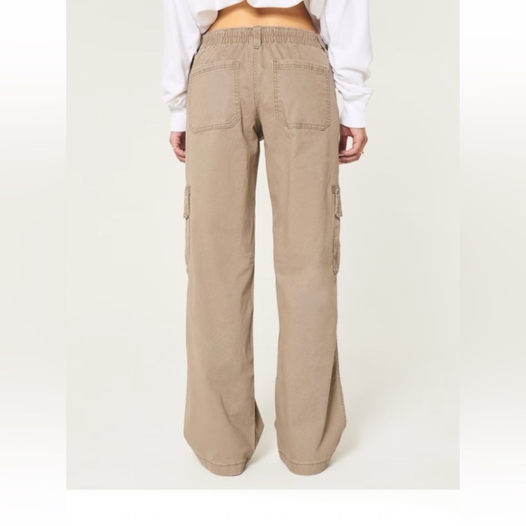 HOLLISTER Women’s👩🏻LOW-RISE BAGGY CARGO PANTS👖Sz 10R - Picture 8 of 10
